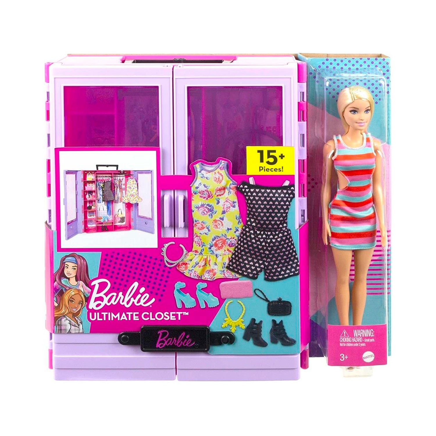 Boneca Barbie - Armário De Luxo
