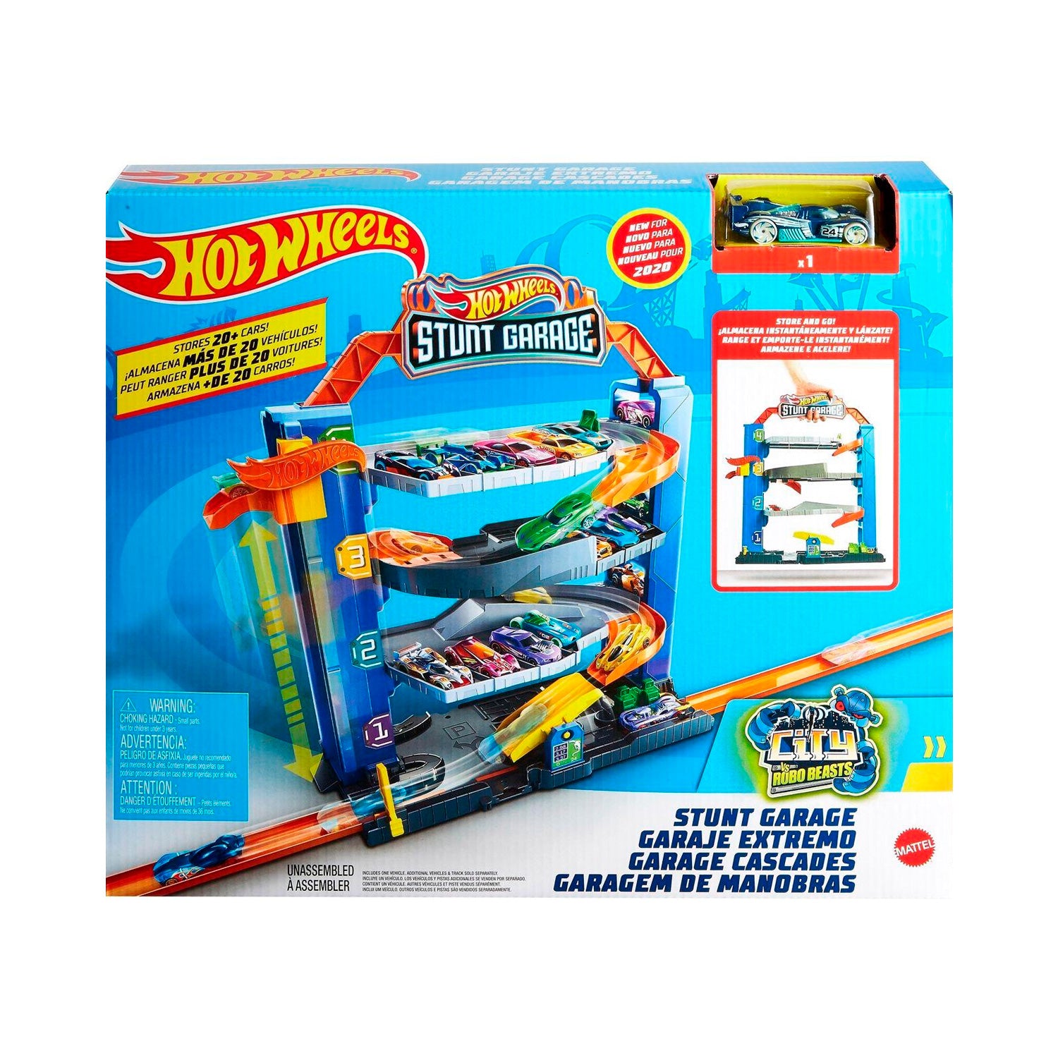 Pista Hot Wheels - City Garagem de Manobras