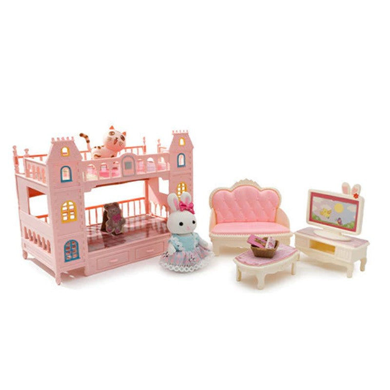 Casinha Feliz Quarto e Sala - Zoop Toys