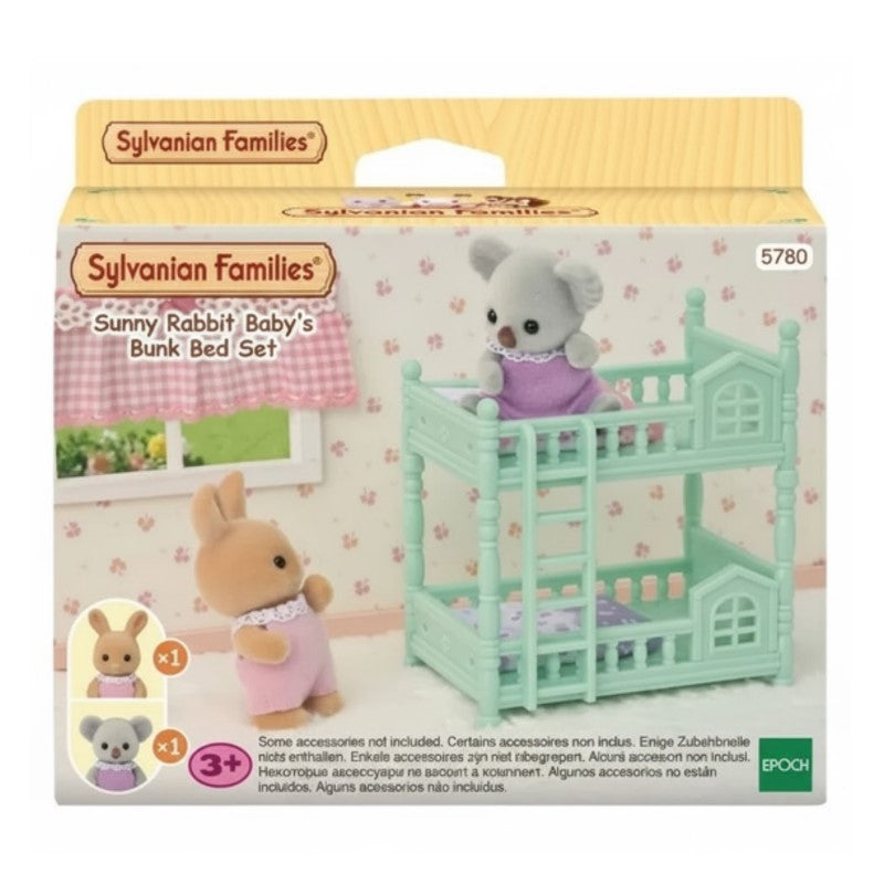 Sylvanian Families Conjunto Beliche Do Bebê Coelho Raio De Sol - 5780