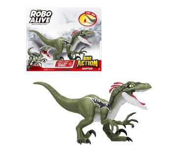 Brinquedo Robo Alive Dino Action Raptor - Candide 1109