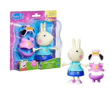 Figura Peppa Pig Estilos Divertidos Rebecca Coelha - Hasbro