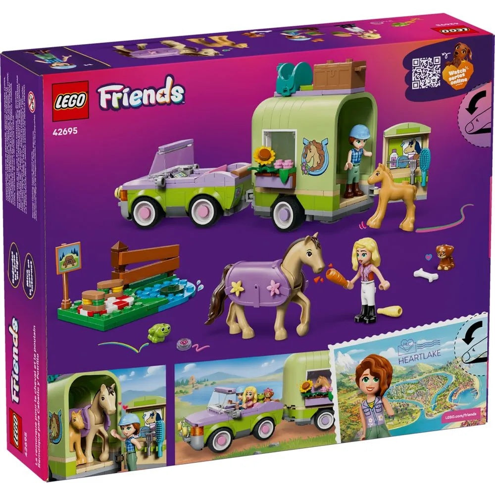 Lego Friends Reboque para Cavalo e Potro - 42695