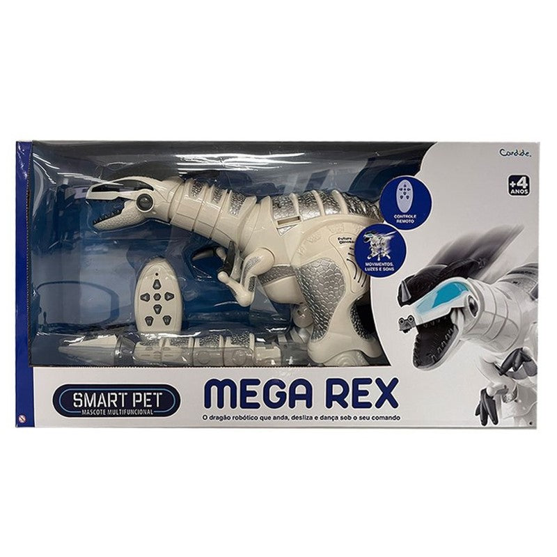 Robô Interativo com Controle Remoto Mega Rex - Candide