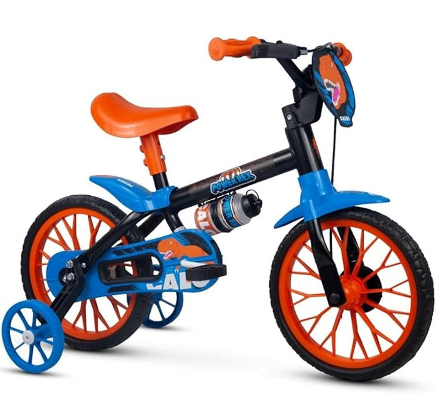 Bicicleta Infantil Aro 12 Com Rodinhas Power Rex - Nathor