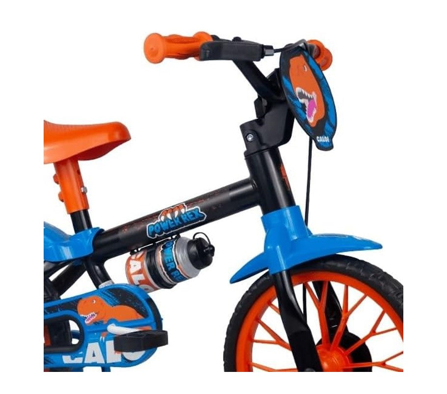 Bicicleta Infantil Aro 12 Com Rodinhas Power Rex - Nathor