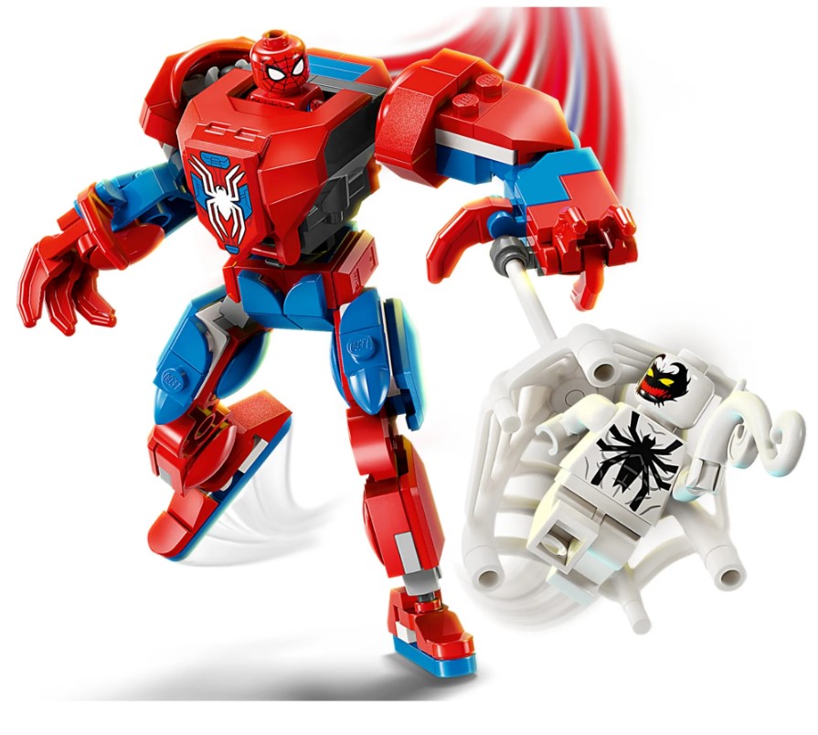 Lego Marvel Robô Homem Aranha vs Anti Venom 76308