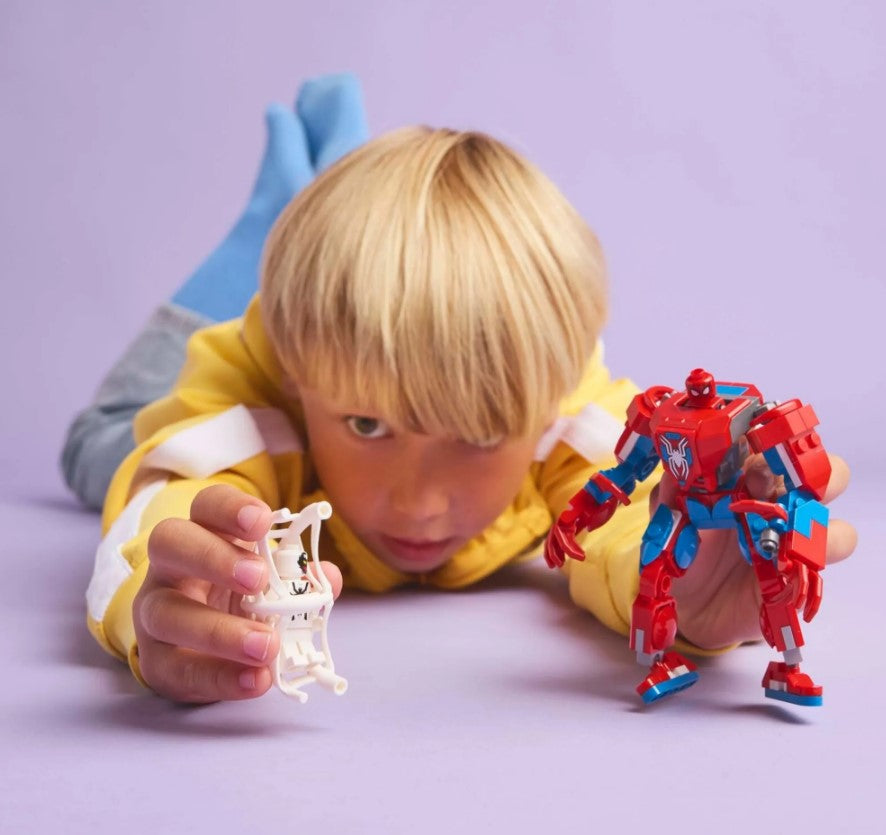 Lego Marvel Robô Homem Aranha vs Anti Venom 76308