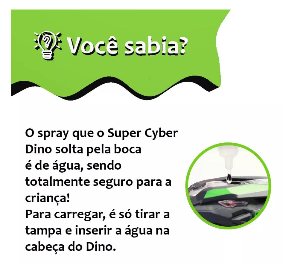 Super Robô Dinossauro Cinza Spray C/ Luz e Som E Solta Fumaça - Zoop Toys