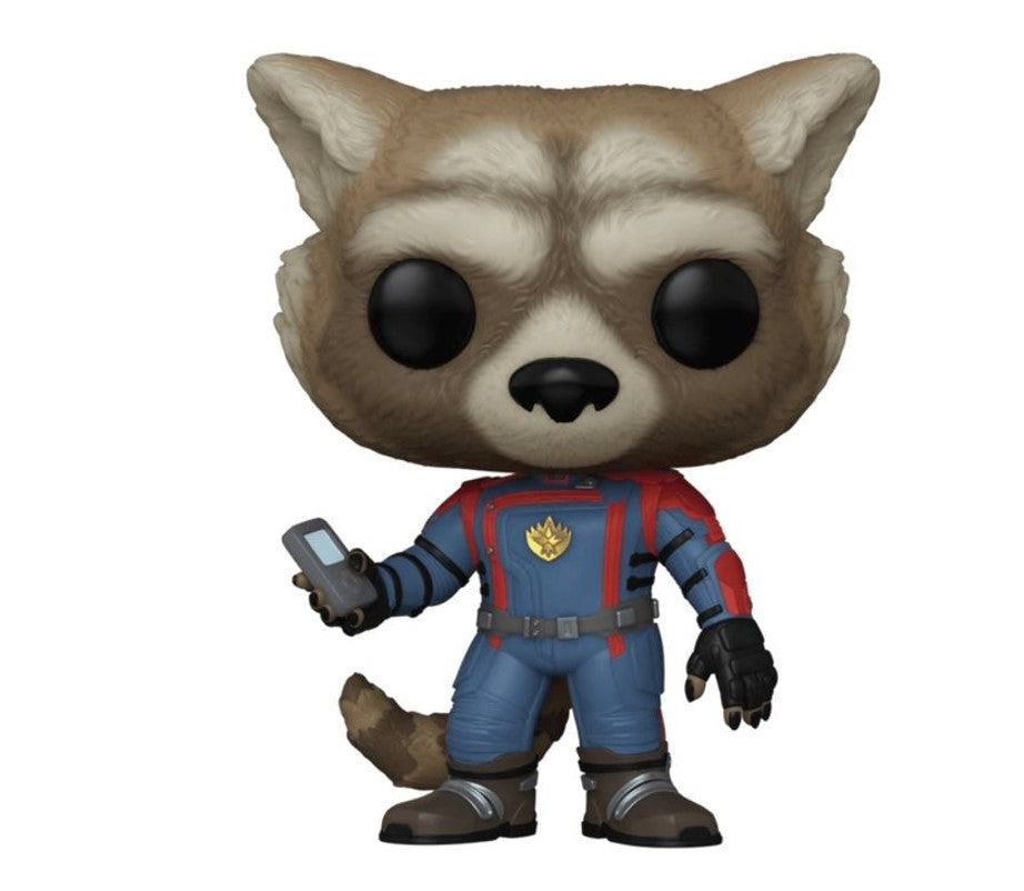 Boneco Funko Pop Marvel Guardiões Da Galáxia Vol 3 Rocket