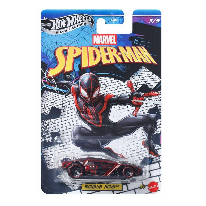 Hot Wheels Silver Series Marvel Spider-Man 1:64 - Mattel