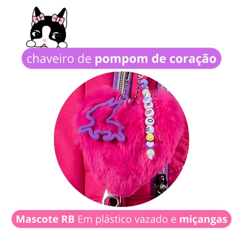Mochila de Rodinhas Escolar Rebecca Bonbon - Clio