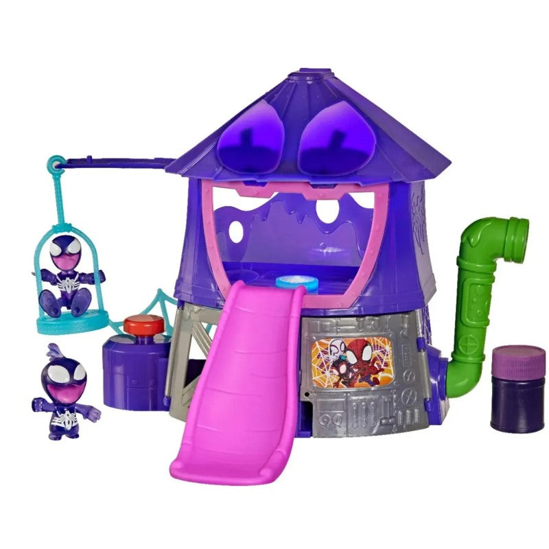 Homem Aranha e Seus Amigos Conjunto Fábrica de Simbiontes - Hasbro