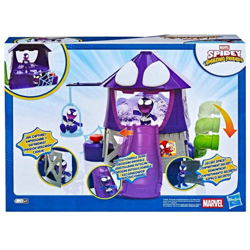 Homem Aranha e Seus Amigos Conjunto Fábrica de Simbiontes - Hasbro