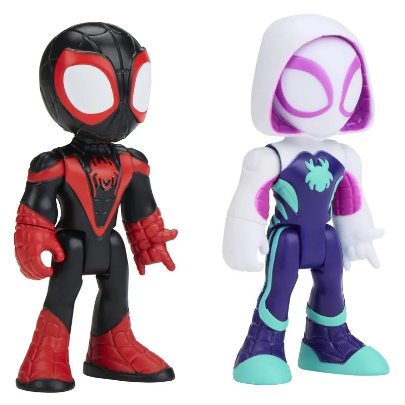 Marvel Spidey Conjunto Miles Morales e Aranha Fantasma - Hasbro