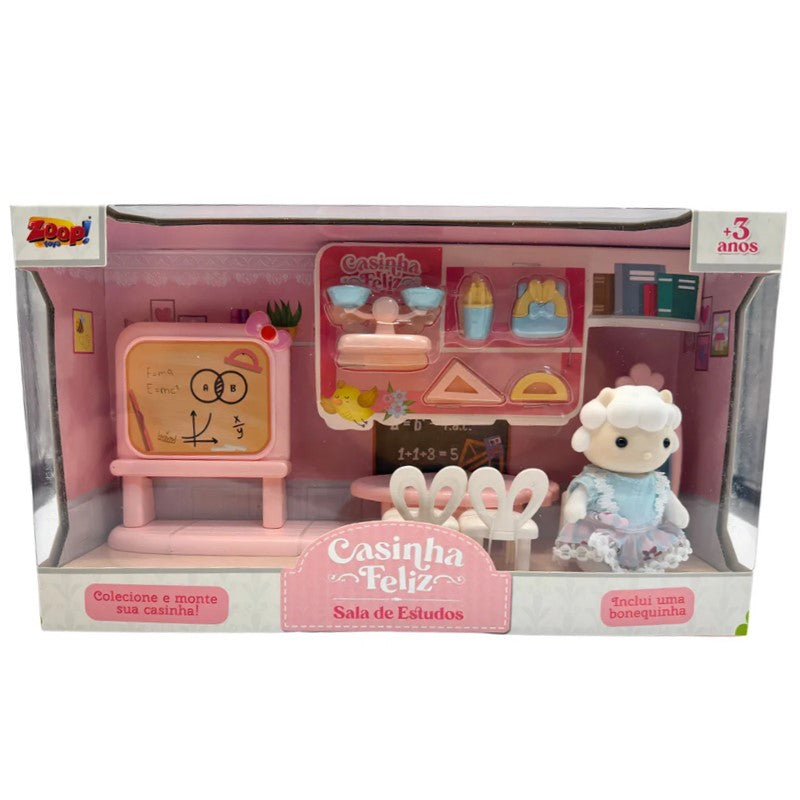 Casinha Feliz Sala de Estudos - Zoop Toys