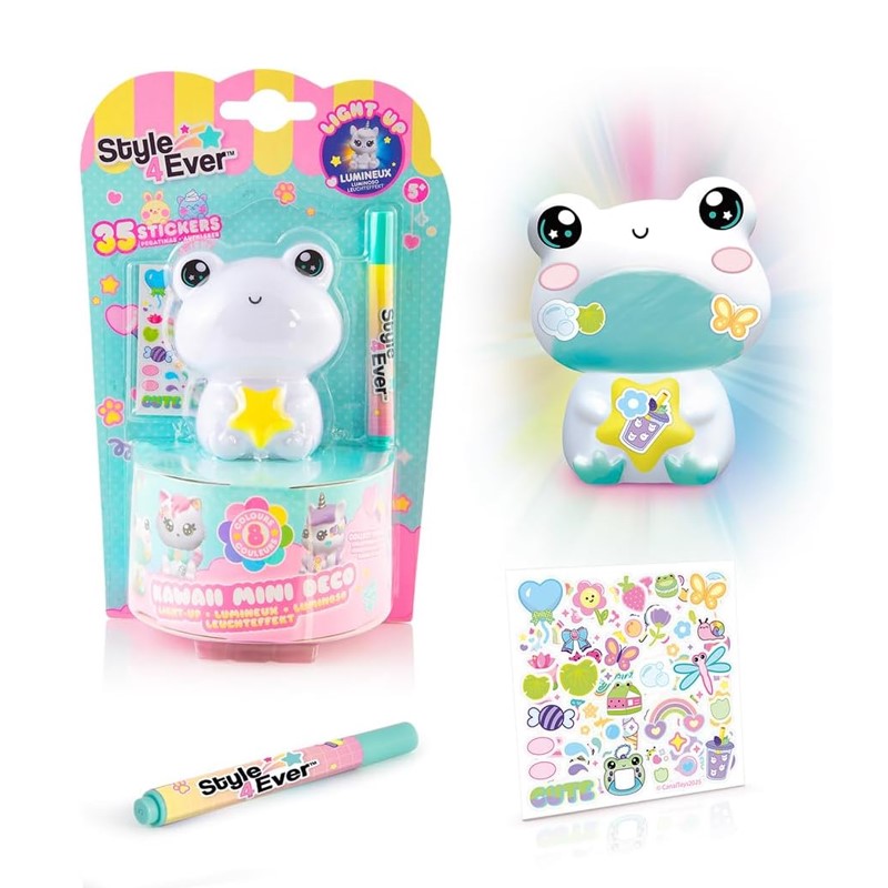 Decore sua Luminária Mini Kawaii - Fun