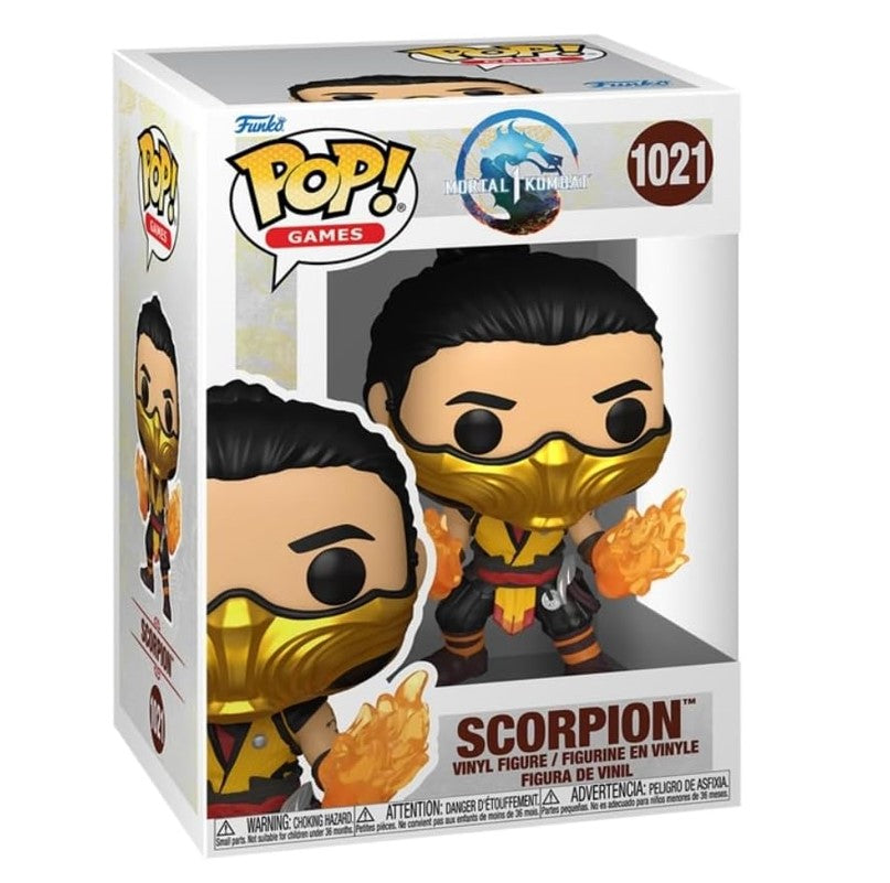 Boneco Funko Pop Mortal Kombat Scorpion - Candide