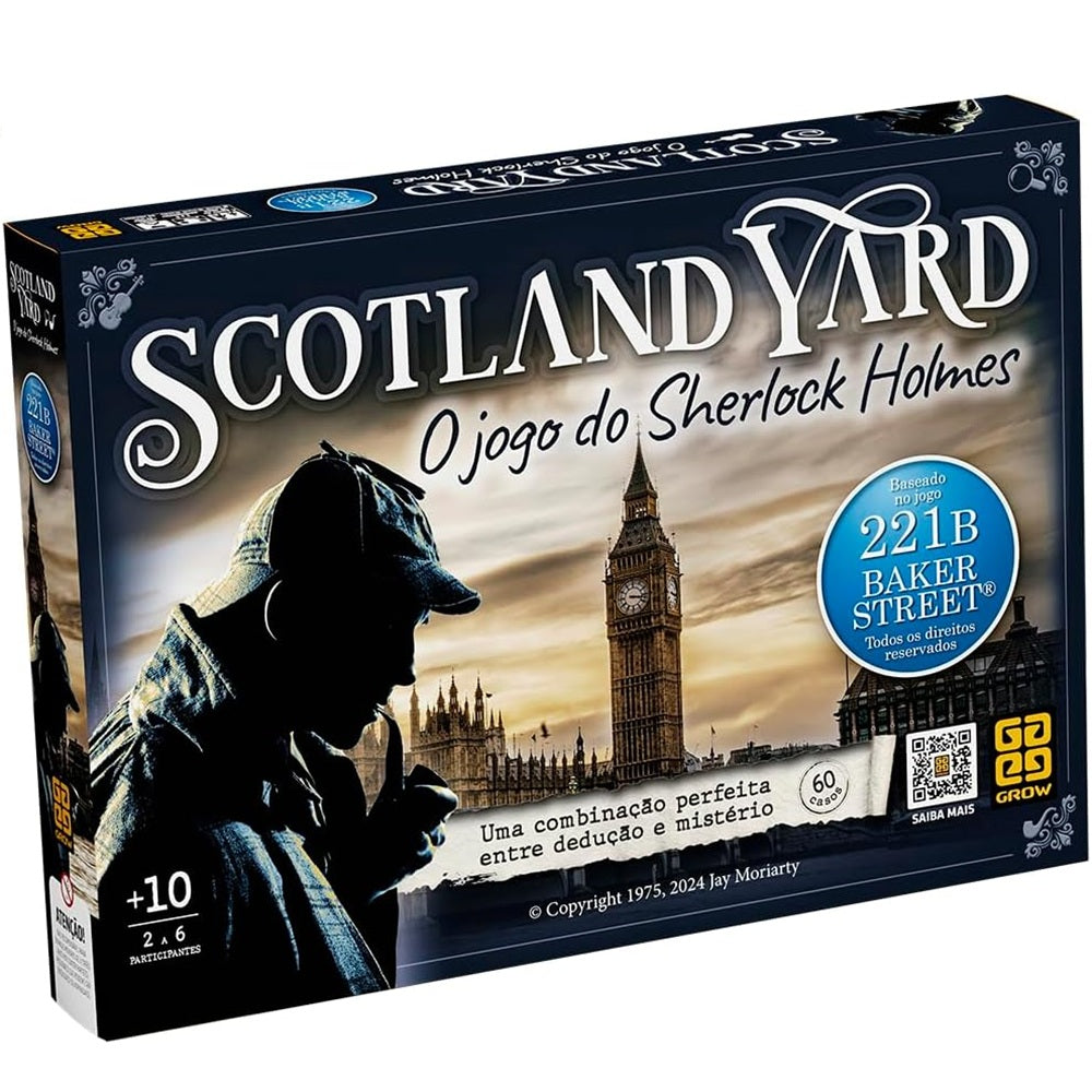 Jogo de Tabuleiro Scotland Yard - Grow