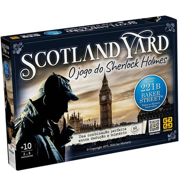 Jogo de Tabuleiro Scotland Yard - Grow