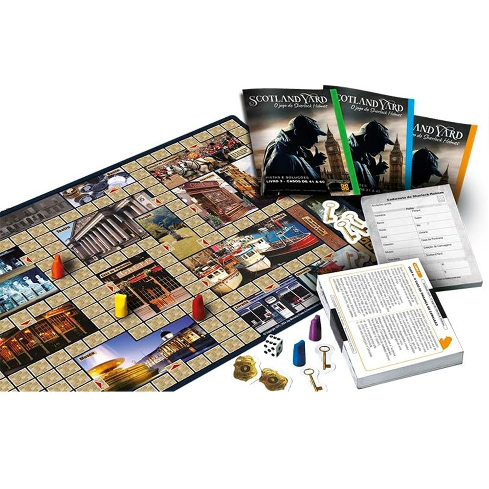 Jogo de Tabuleiro Scotland Yard - Grow