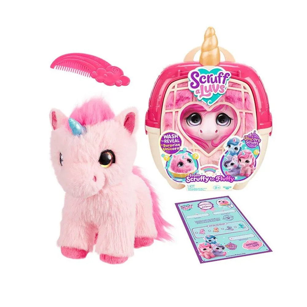 Adotados Scruff A Luvs Unicórnio - Fun Divirta-se