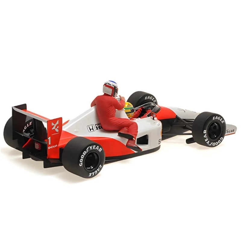 Miniatura F1 McLaren MP4/6 Ayrton Senna México GP 1991 1:18 – Minichamps