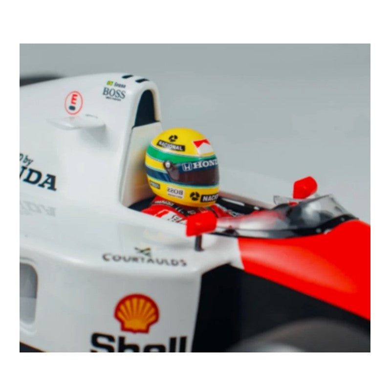 Miniatura F1 McLaren MP4/6 Ayrton Senna México GP 1991 1:18 – Minichamps