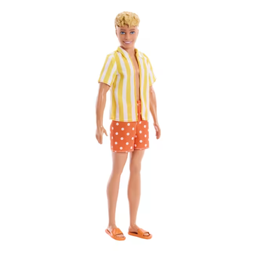 Boneco Barbie Fashionista Ken Loiro Short de Bolinhas - Mattel