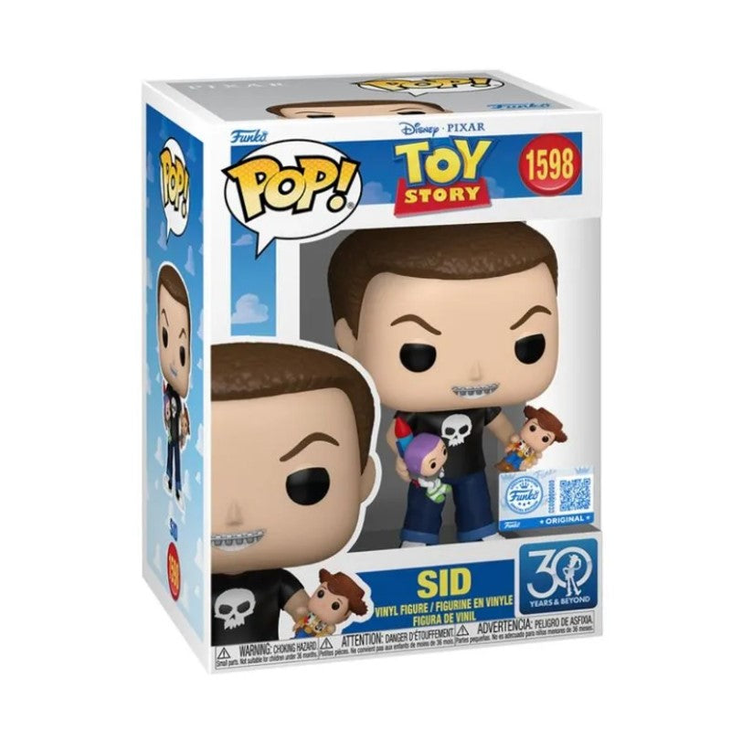 Boneco Funko Pop! Disney Toy Story 30 anos Sid - 12606