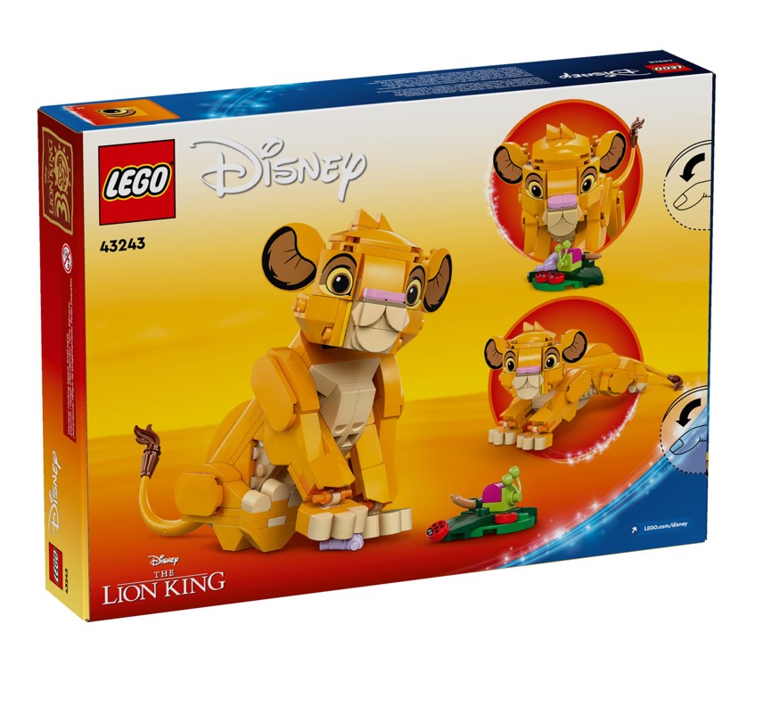 Lego Disney O Rei Leão Simba Filhote - 43243