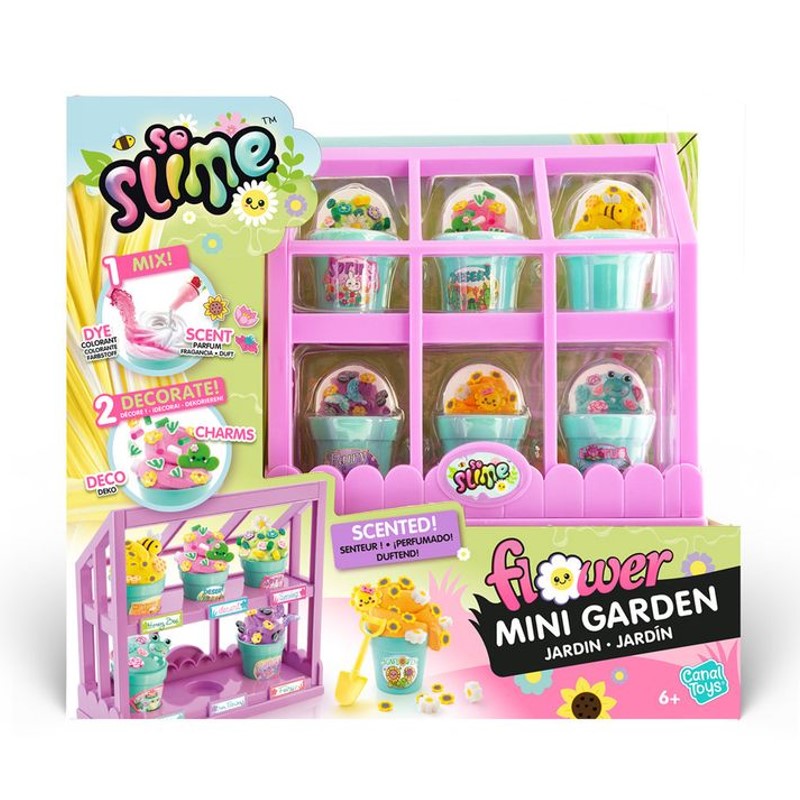 Conjunto de Slime Flor Mini Jardim - Fun