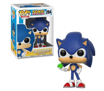 Boneco Funko Pop Sonic The Hedgehog Com Esmeralda - Candide