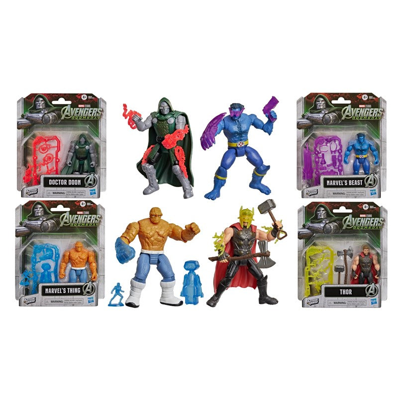 Bonecos Marvel Avengers Doomsday - Hasbro