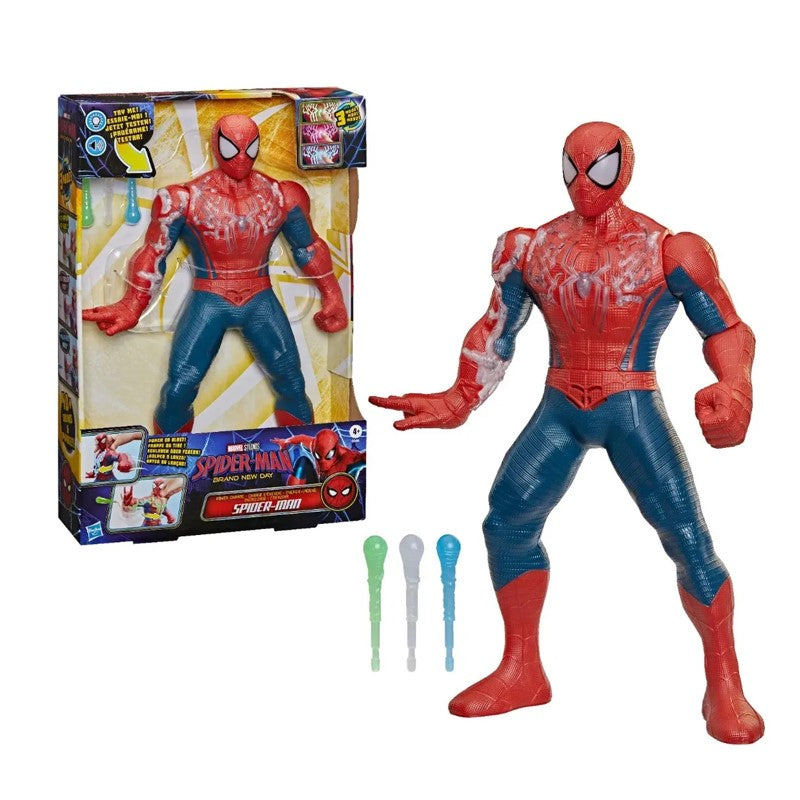 Homem Aranha Power Charge Lança Teia com Luz e Som - Hasbro
