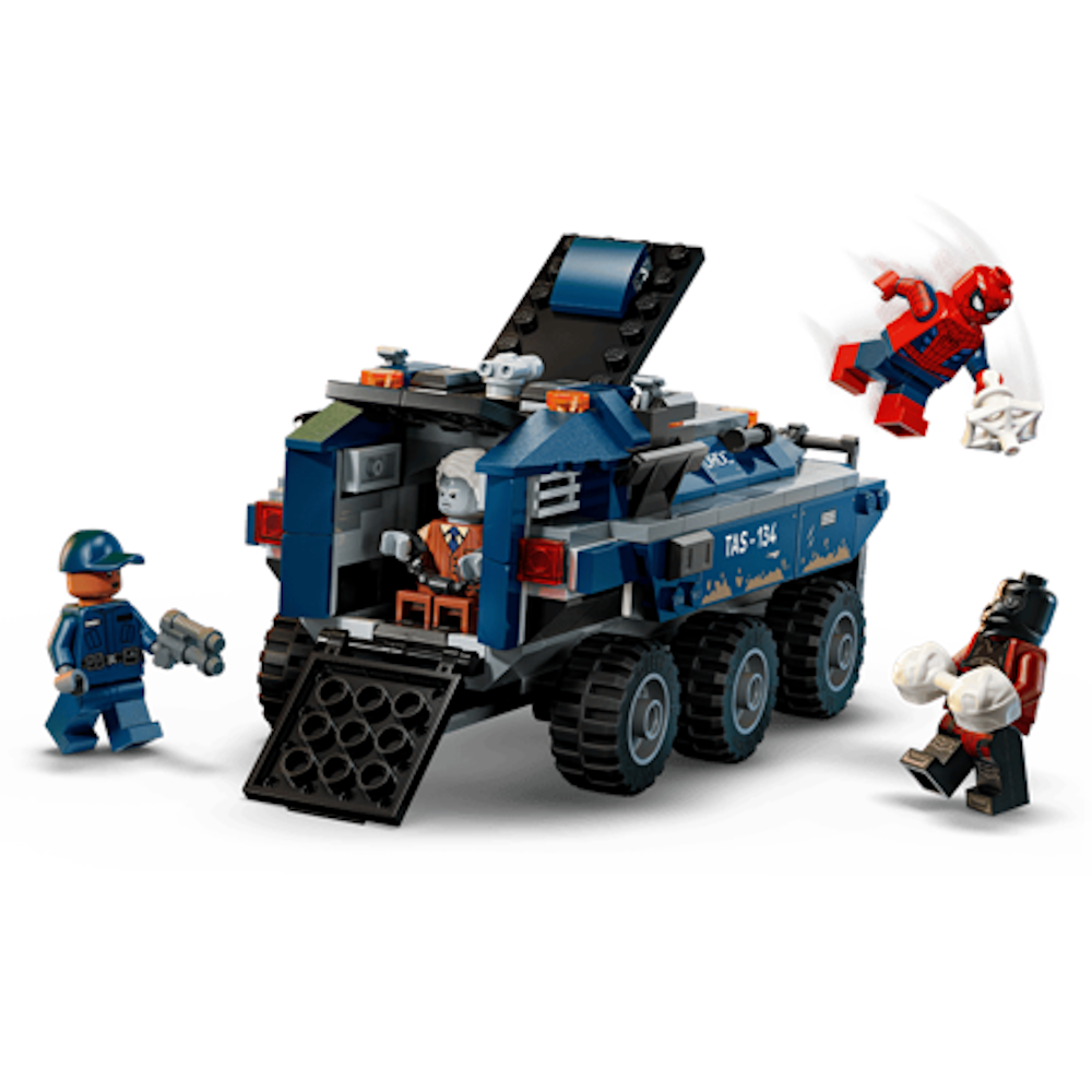 Lego Marvel Perseguição de Transporte Homem-Aranha - 76349