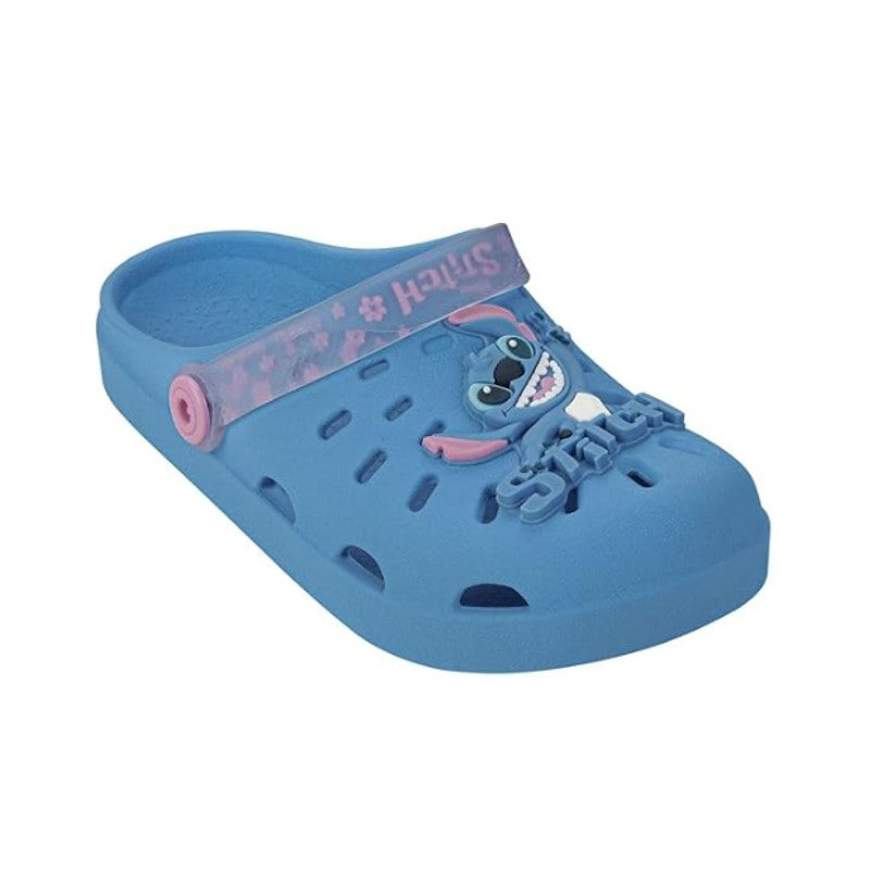 Babuche Infantil Azul Disney Urban Stitch - Grendene Kids
