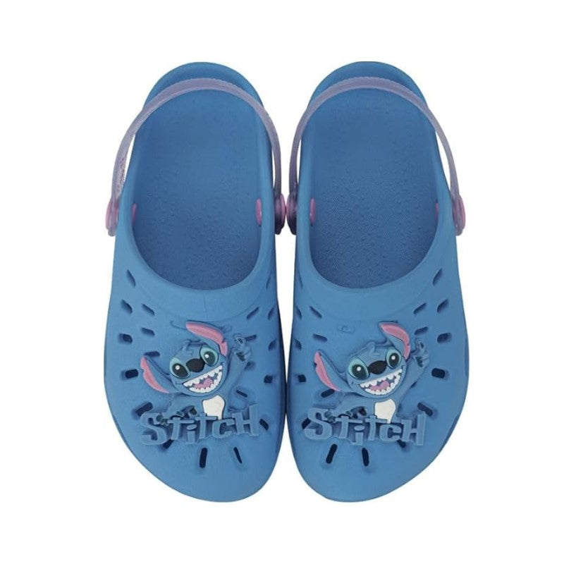 Babuche Infantil Azul Disney Urban Stitch - Grendene Kids
