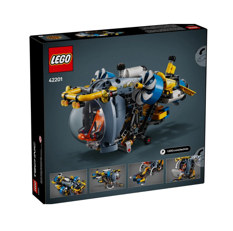Lego Technic Submarino de Pesquisa em Mar Profundo 42201