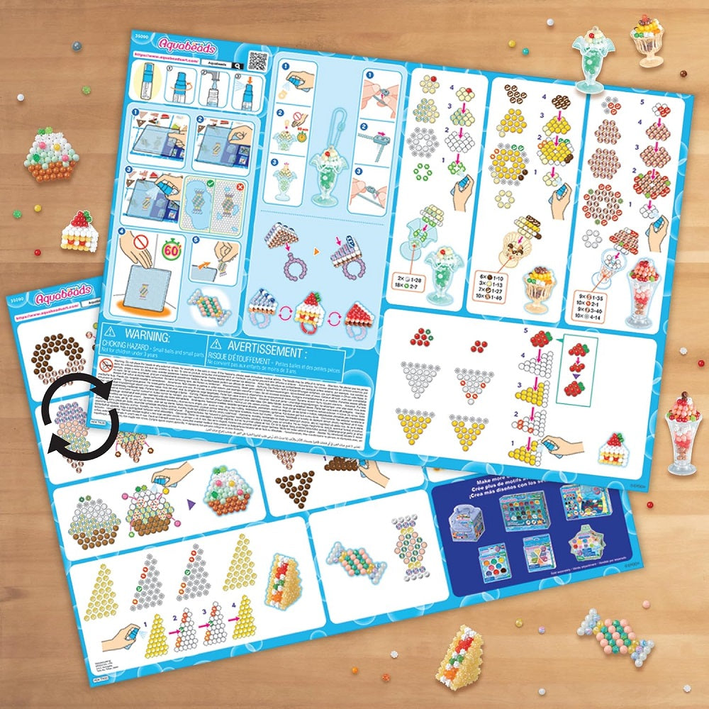 Aquabeads Kit de Acessórios Sundaes & Sweets - Epoch