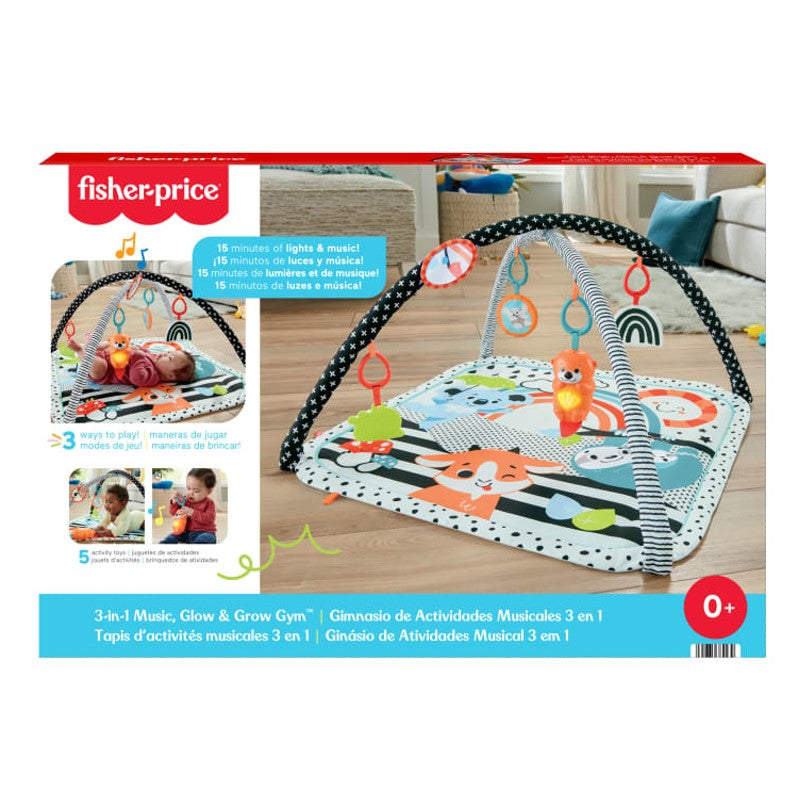 Fisher-Price Baby Ginásio de Atividades Musical 3 em 1 - Mattel