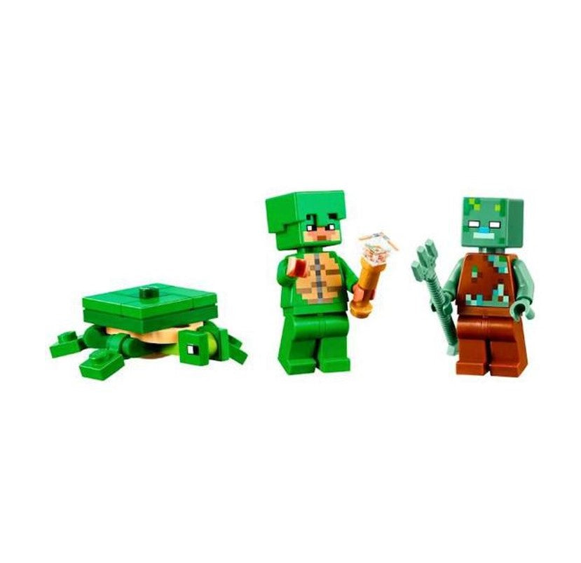 Lego Minecraft A Casa Tartaruga de Praia - 21254