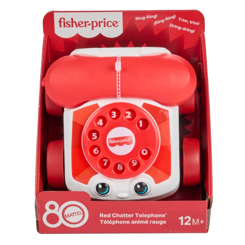 Telefone Chatter Vermelho Fisher-Price - MATTEL