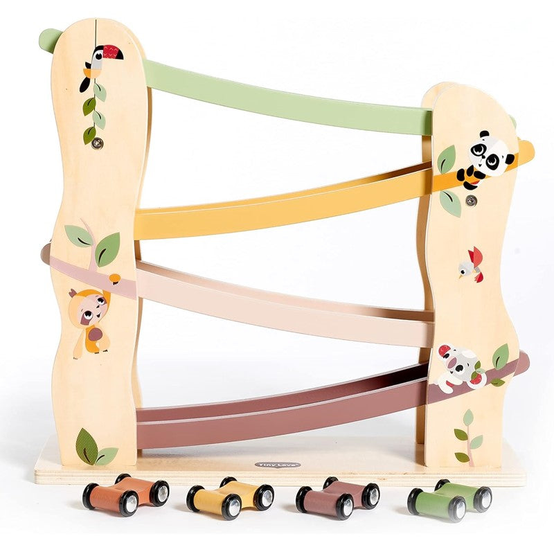 Brinquedo Torre de Carros de Madeira - Tiny Love