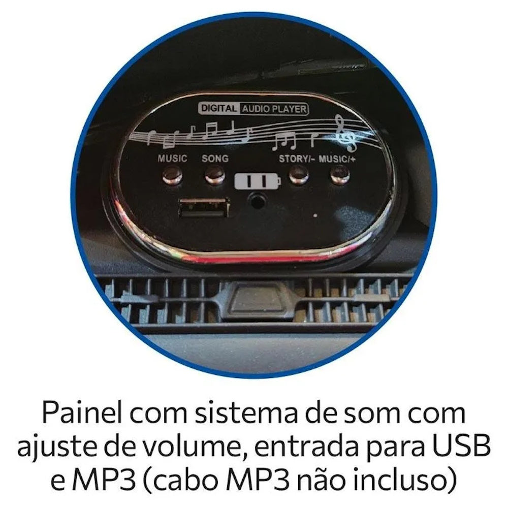 Mini Veículo Toyota Supra GT4 R/C Elétrico 12V - Bandeirante