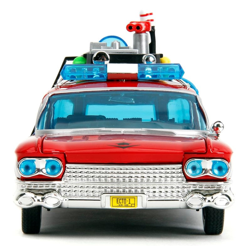 Miniatura Ecto-1 Ghostbusters Edição Transformers Caça Fantasmas 1:24 - Jada