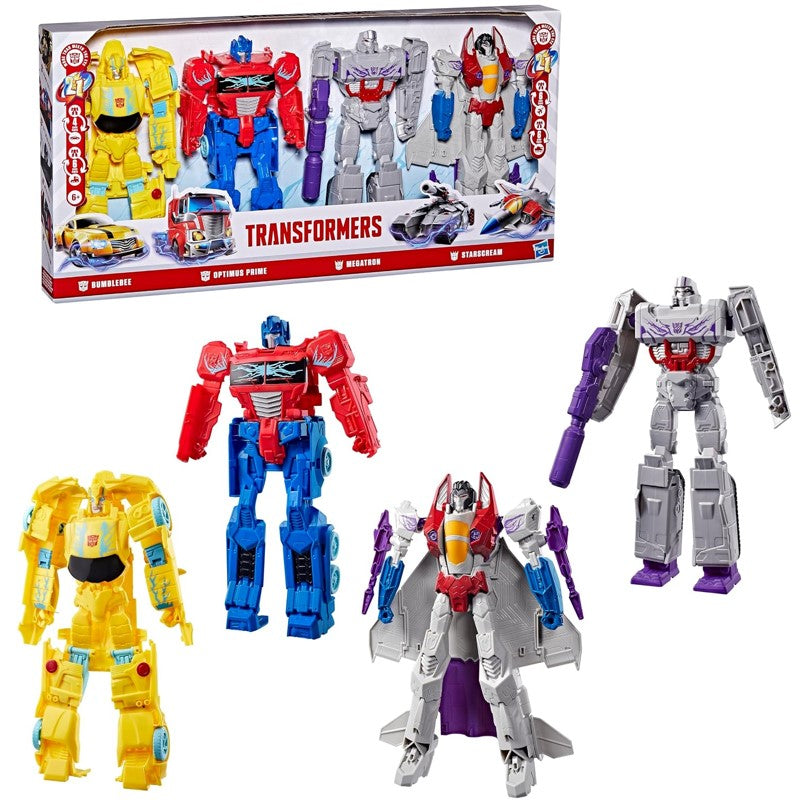 Transformers Megachanger Kit com 4 Figuras - Hasbro