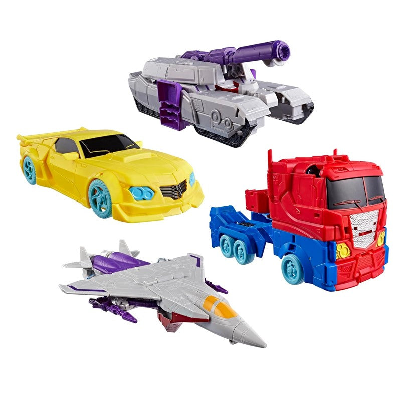Transformers Megachanger Kit com 4 Figuras - Hasbro