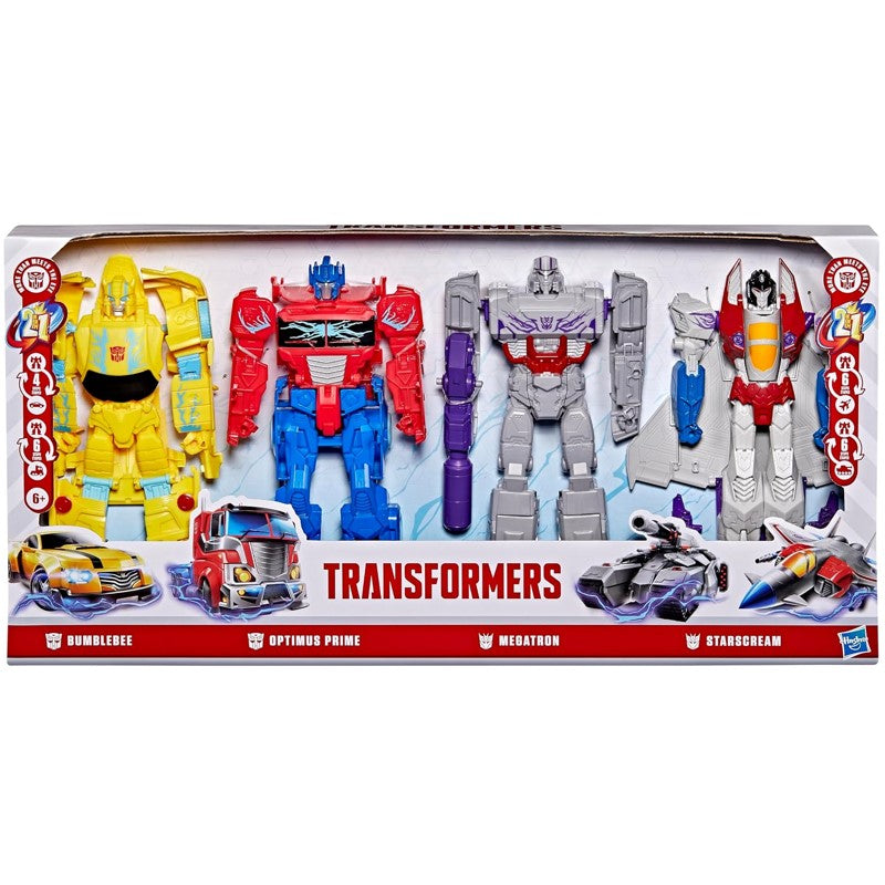 Transformers Megachanger Kit com 4 Figuras - Hasbro