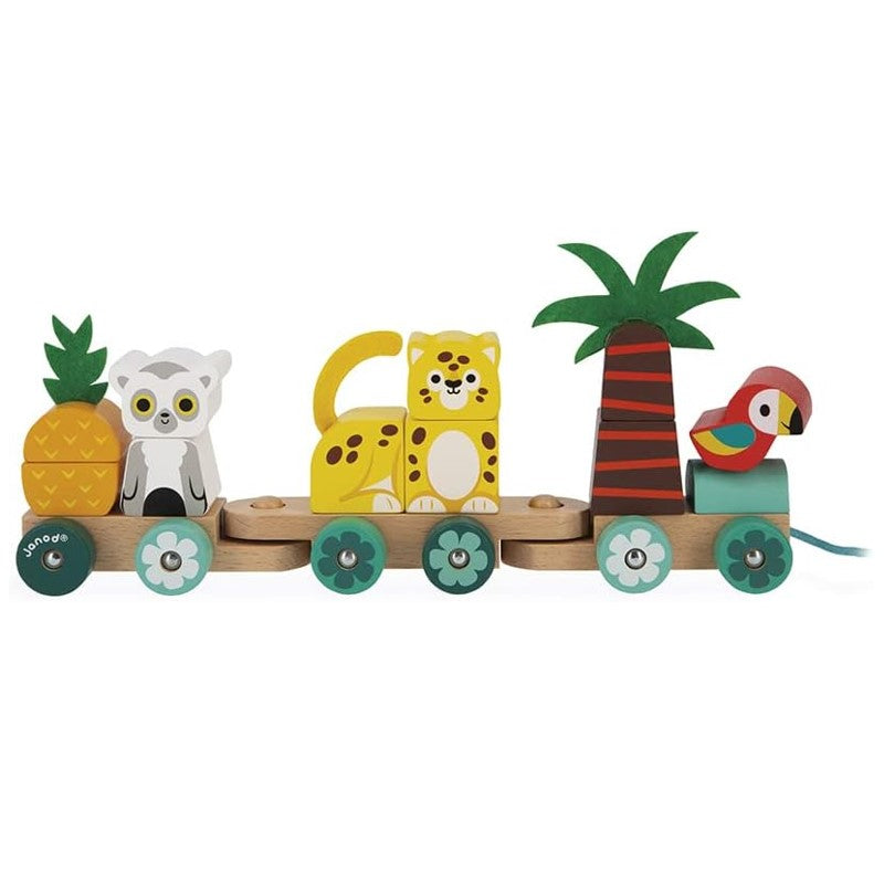 Trem Montável Para Passear Tropik - Janod